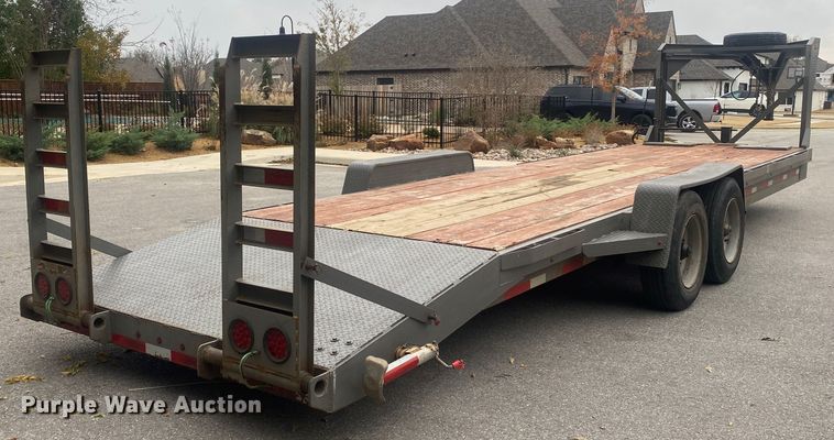 image for item IG9796 2018 Shop built  equipment trailer