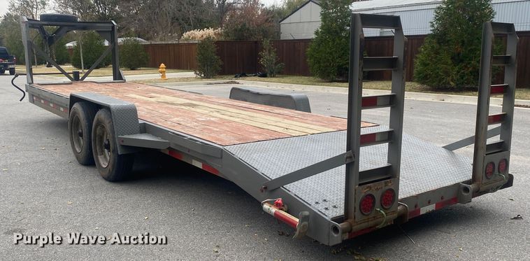 image for item IG9796 2018 Shop built  equipment trailer