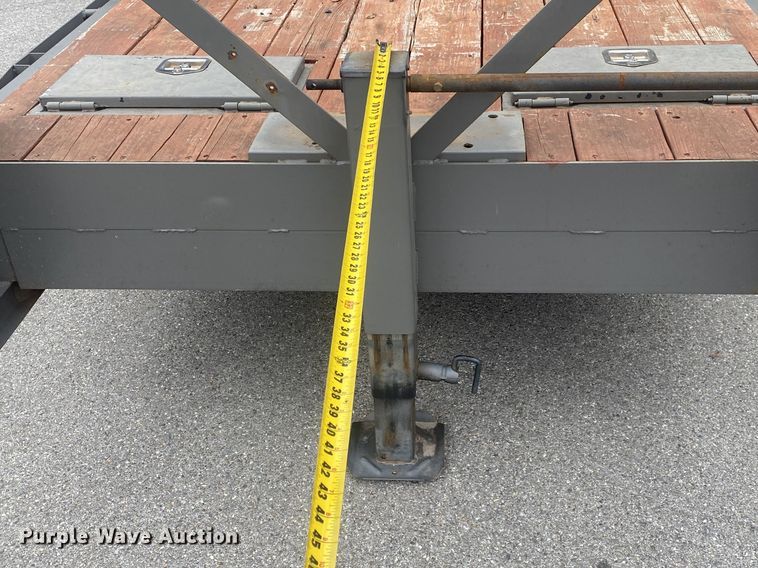 image for item IG9796 2018 Shop built  equipment trailer