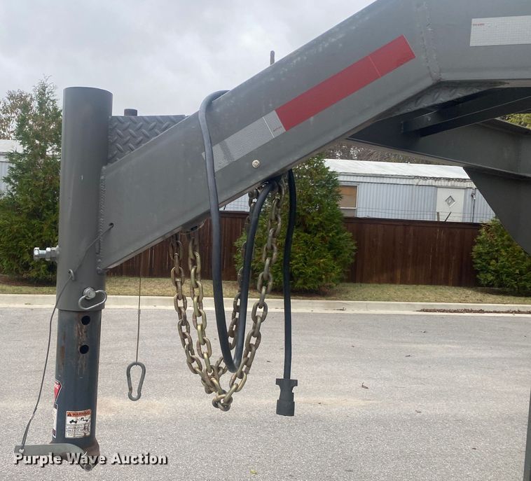 image for item IG9796 2018 Shop built  equipment trailer