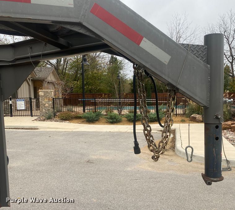 image for item IG9796 2018 Shop built  equipment trailer