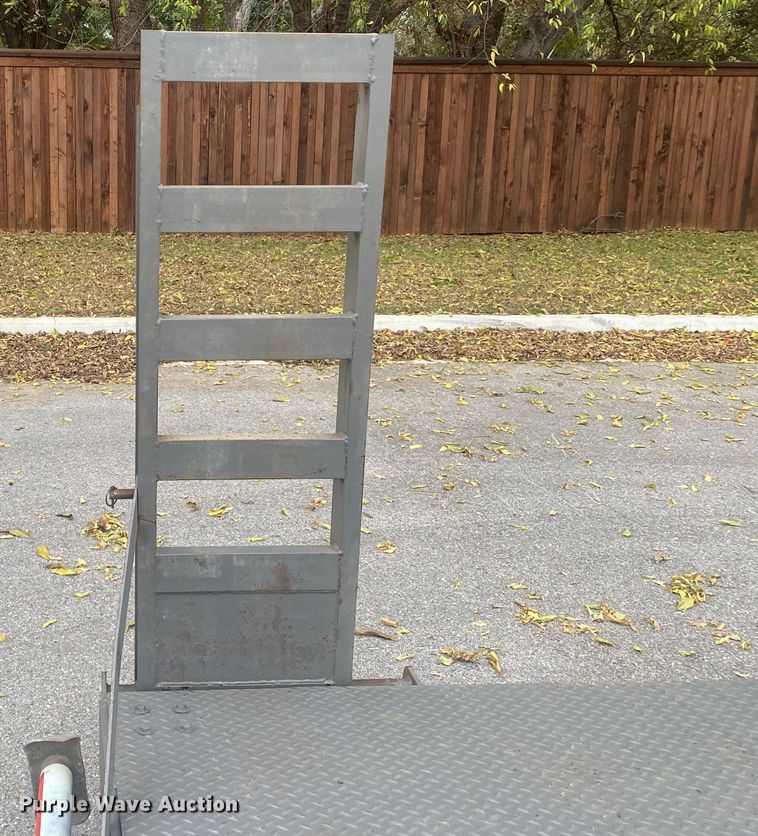 image for item IG9796 2018 Shop built  equipment trailer