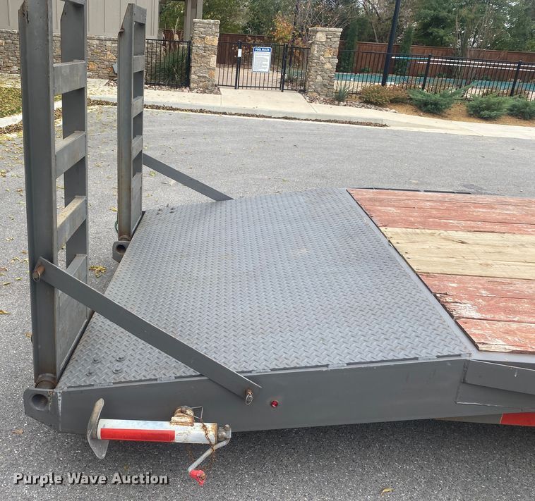 image for item IG9796 2018 Shop built  equipment trailer