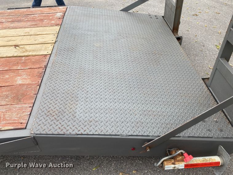 image for item IG9796 2018 Shop built  equipment trailer