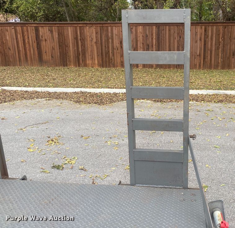 image for item IG9796 2018 Shop built  equipment trailer