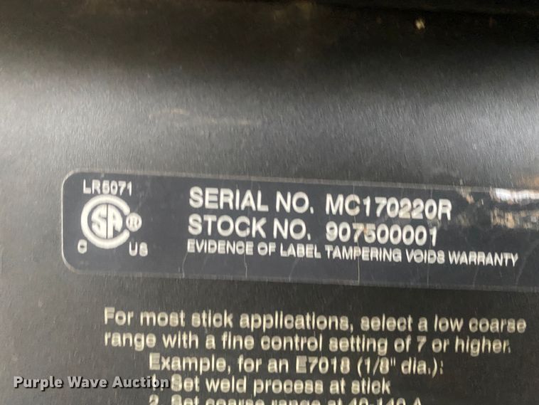 image for item IG9798 Miller Bobcat 250  welder/generator