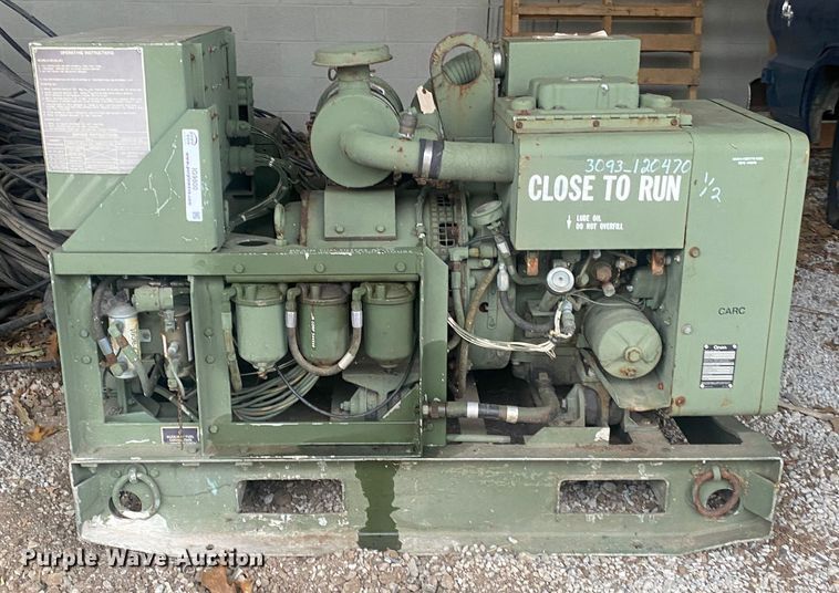 image for item IG9800 Onan DJEM-MS/4468A  generator