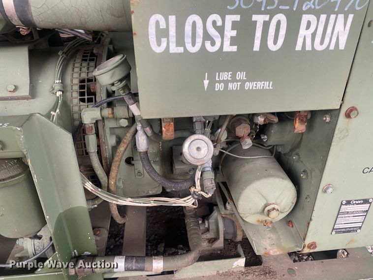 image for item IG9800 Onan DJEM-MS/4468A  generator