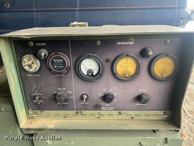 image for item IG9800 Onan DJEM-MS/4468A  generator