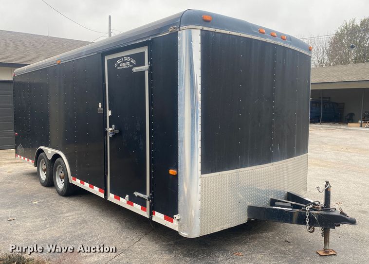 image for item IG9802 2007 Cargo Craft 85202  enclosed cargo trailer