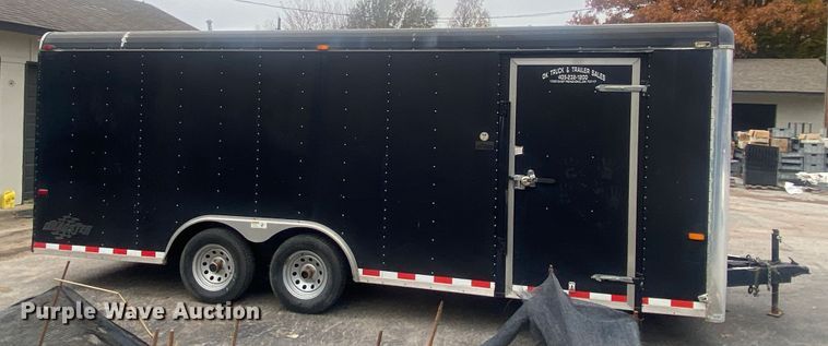 image for item IG9802 2007 Cargo Craft 85202  enclosed cargo trailer