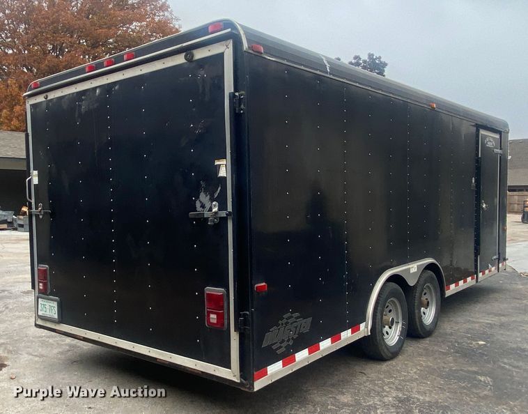 image for item IG9802 2007 Cargo Craft 85202  enclosed cargo trailer