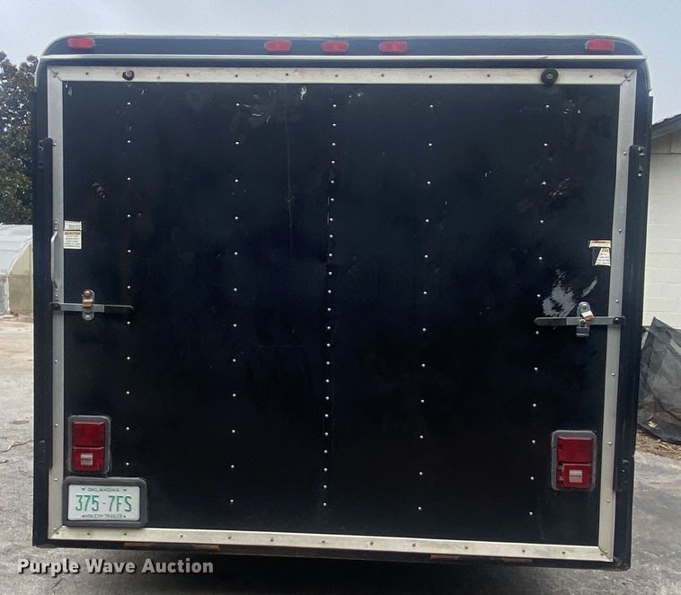 image for item IG9802 2007 Cargo Craft 85202  enclosed cargo trailer
