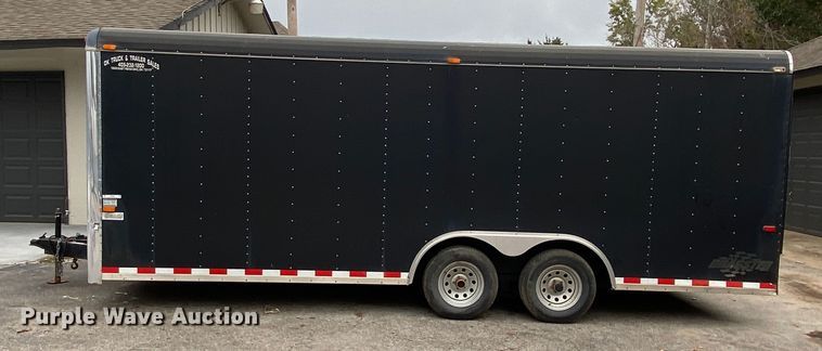 image for item IG9802 2007 Cargo Craft 85202  enclosed cargo trailer