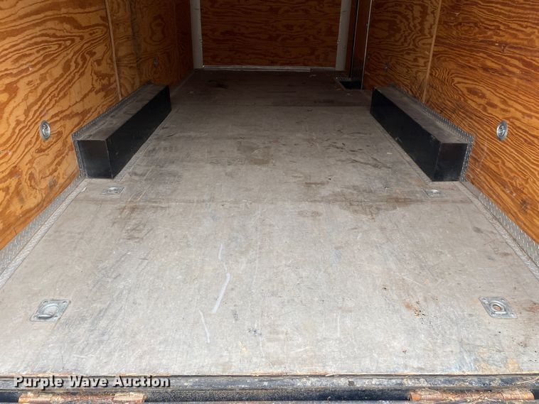 image for item IG9802 2007 Cargo Craft 85202  enclosed cargo trailer