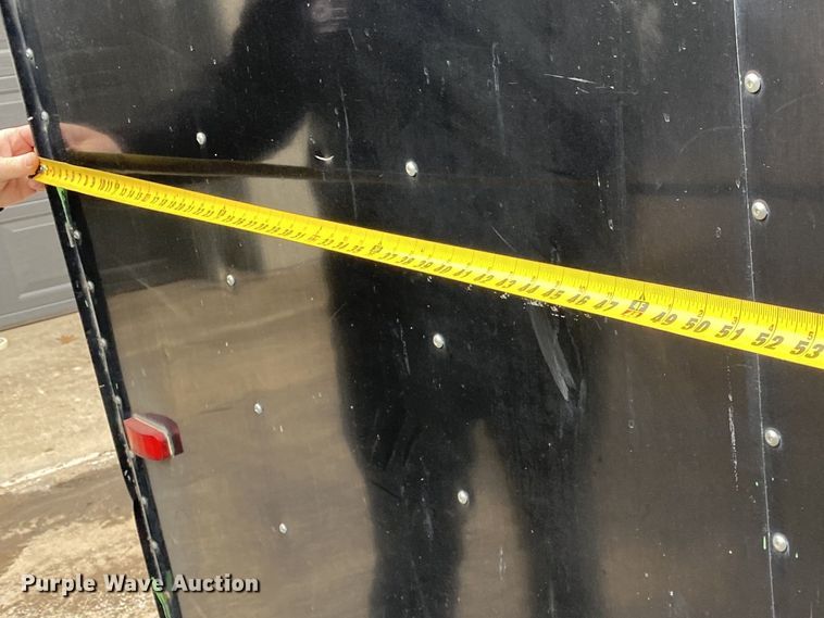 image for item IG9802 2007 Cargo Craft 85202  enclosed cargo trailer