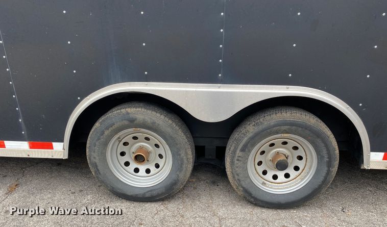 image for item IG9802 2007 Cargo Craft 85202  enclosed cargo trailer