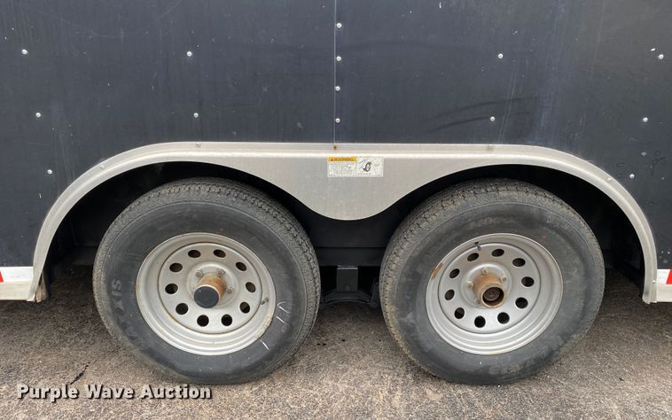 image for item IG9802 2007 Cargo Craft 85202  enclosed cargo trailer