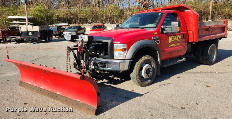 image for item JB9763 2008 Ford F550 Super Duty XL  dump truck