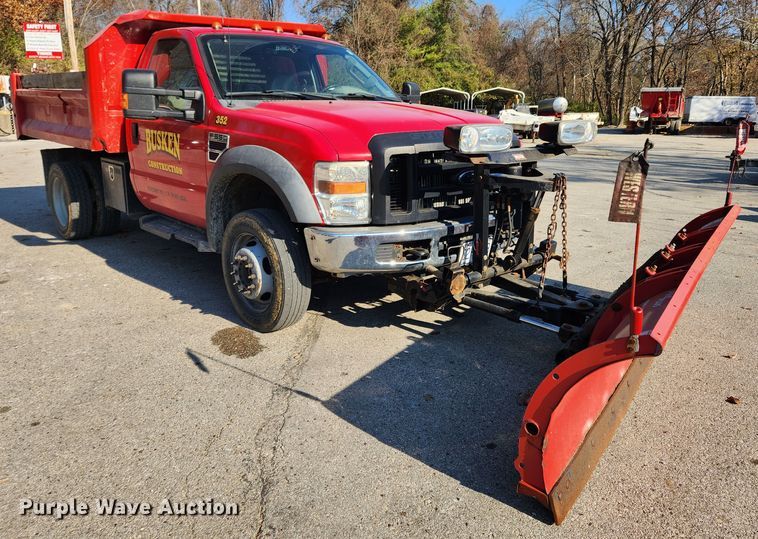 image for item JB9763 2008 Ford F550 Super Duty XL  dump truck