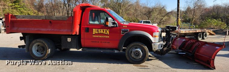 image for item JB9763 2008 Ford F550 Super Duty XL  dump truck