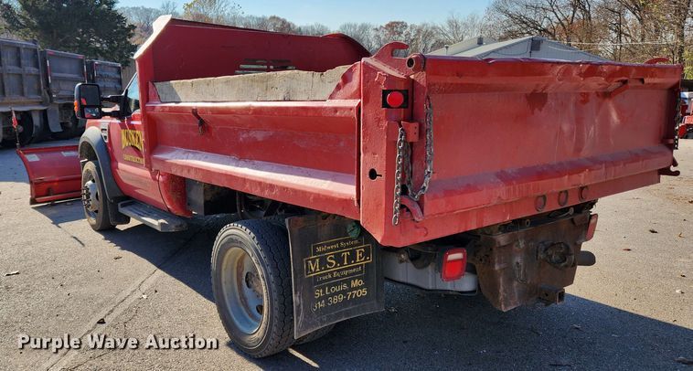 image for item JB9763 2008 Ford F550 Super Duty XL  dump truck