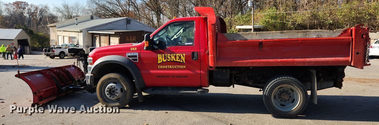 image for item JB9763 2008 Ford F550 Super Duty XL  dump truck