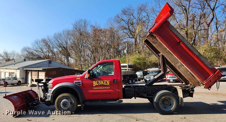 image for item JB9763 2008 Ford F550 Super Duty XL  dump truck