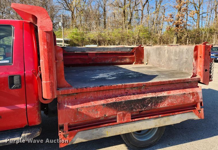 image for item JB9763 2008 Ford F550 Super Duty XL  dump truck
