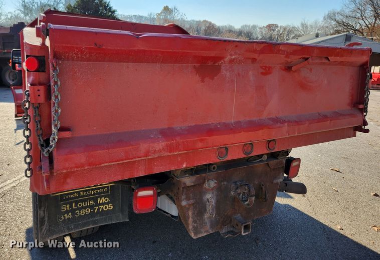 image for item JB9763 2008 Ford F550 Super Duty XL  dump truck