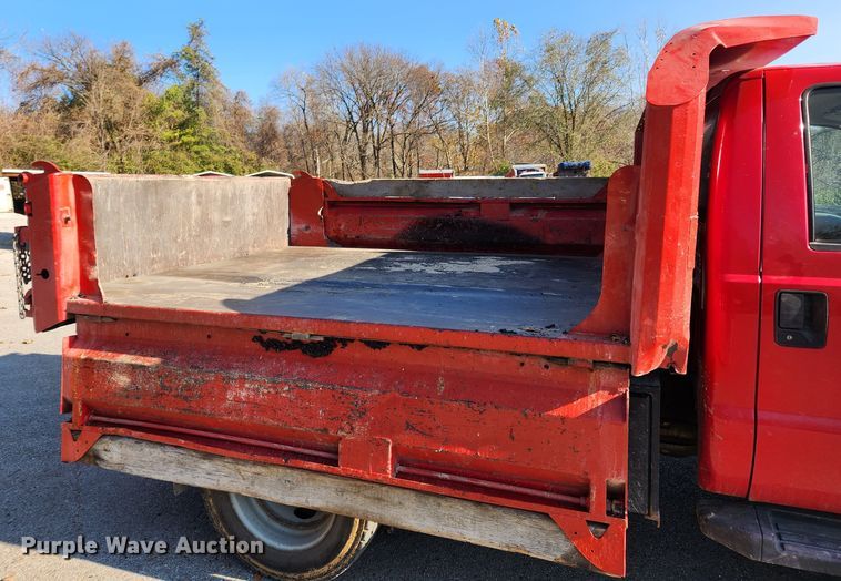 image for item JB9763 2008 Ford F550 Super Duty XL  dump truck