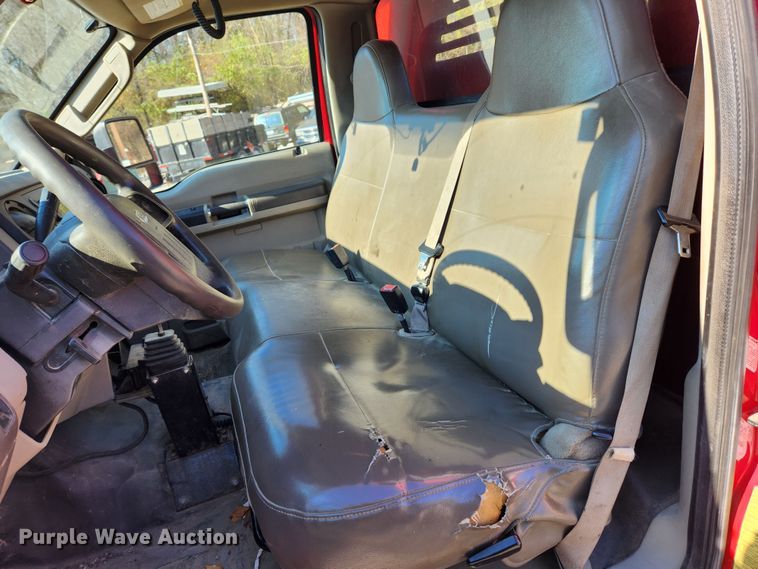 image for item JB9763 2008 Ford F550 Super Duty XL  dump truck