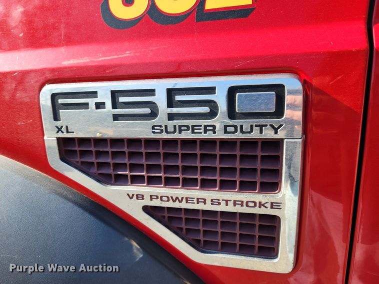 image for item JB9763 2008 Ford F550 Super Duty XL  dump truck