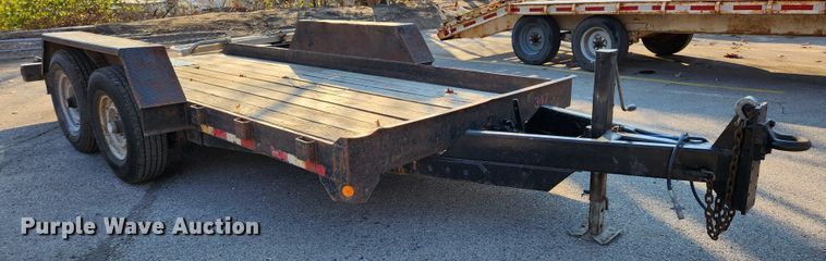 image for item JB9764 2003 Brooks Brothers SLT1523-E  tilt deck equipment trailer