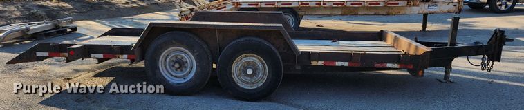 image for item JB9764 2003 Brooks Brothers SLT1523-E  tilt deck equipment trailer