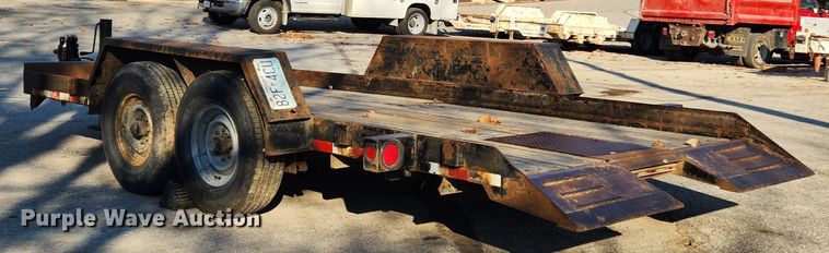 image for item JB9764 2003 Brooks Brothers SLT1523-E  tilt deck equipment trailer