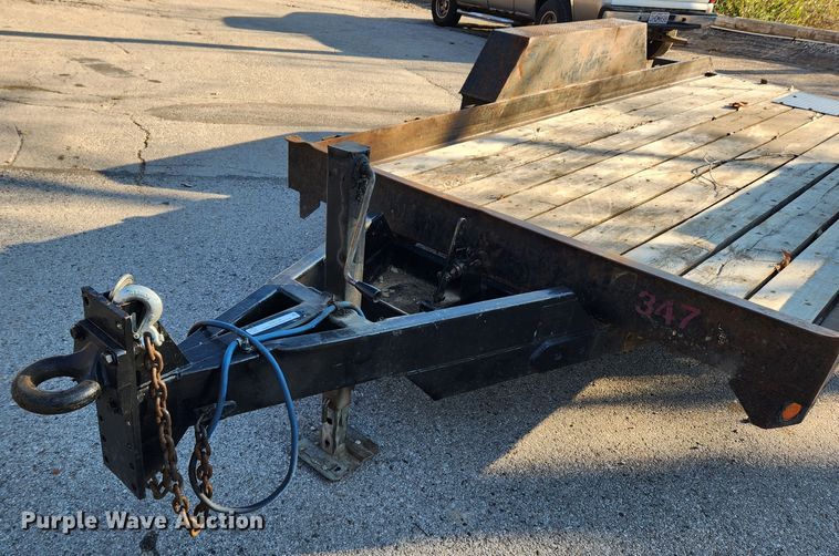 image for item JB9764 2003 Brooks Brothers SLT1523-E  tilt deck equipment trailer