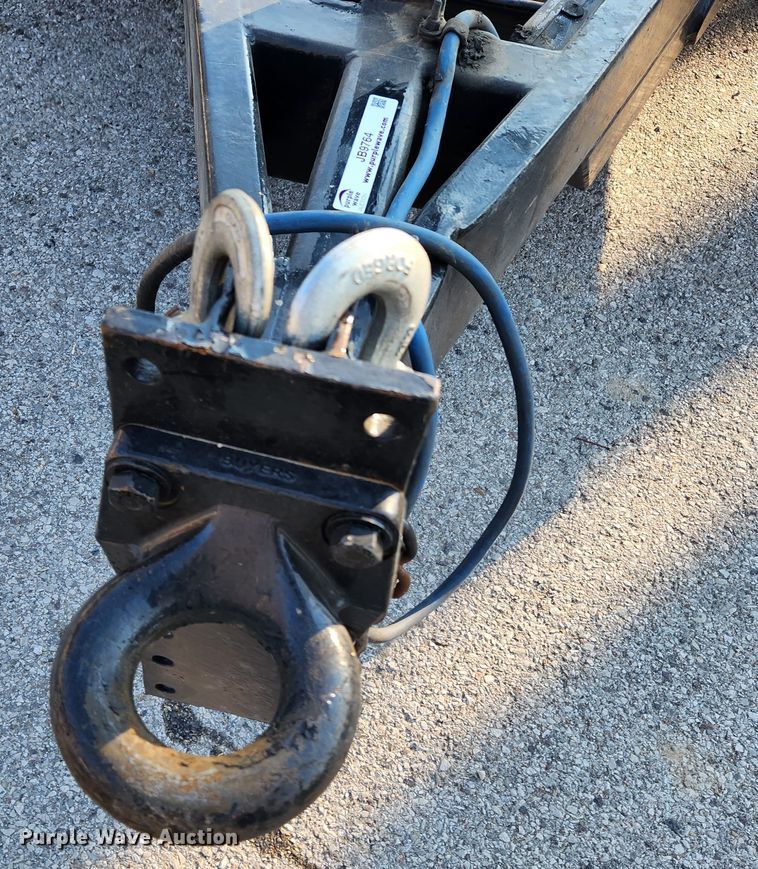 image for item JB9764 2003 Brooks Brothers SLT1523-E  tilt deck equipment trailer