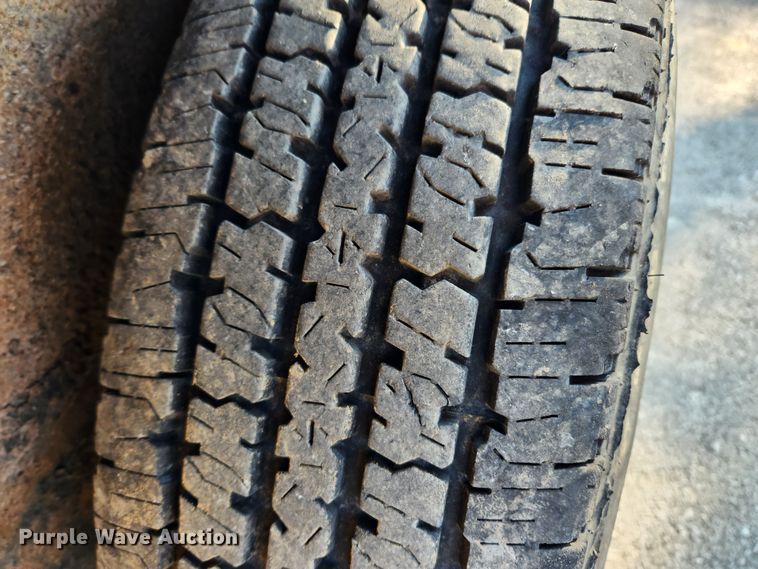 image for item JB9764 2003 Brooks Brothers SLT1523-E  tilt deck equipment trailer