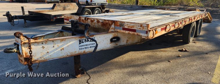 image for item JB9765 1986 Cronkhite  equipment trailer