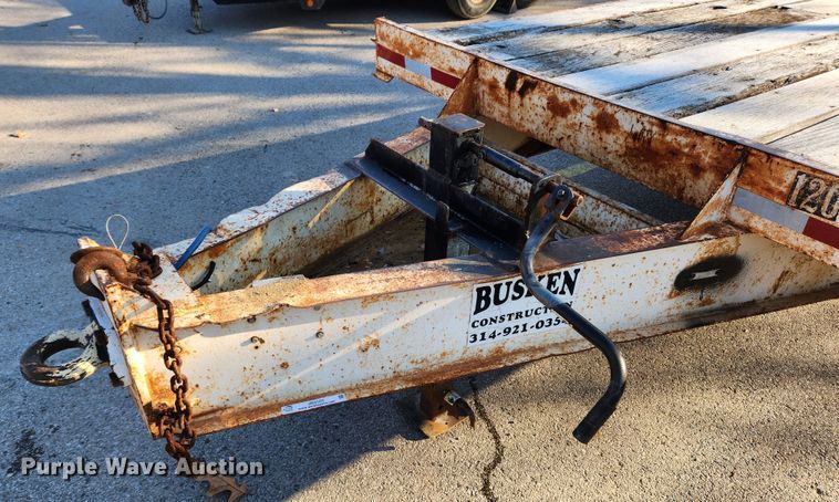 image for item JB9765 1986 Cronkhite  equipment trailer