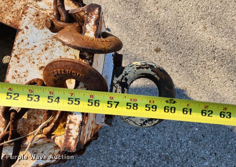 image for item JB9765 1986 Cronkhite  equipment trailer