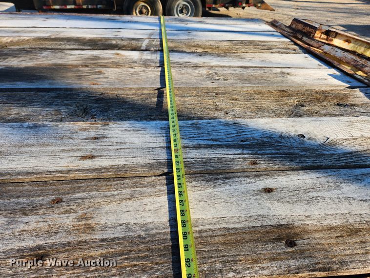 image for item JB9765 1986 Cronkhite  equipment trailer