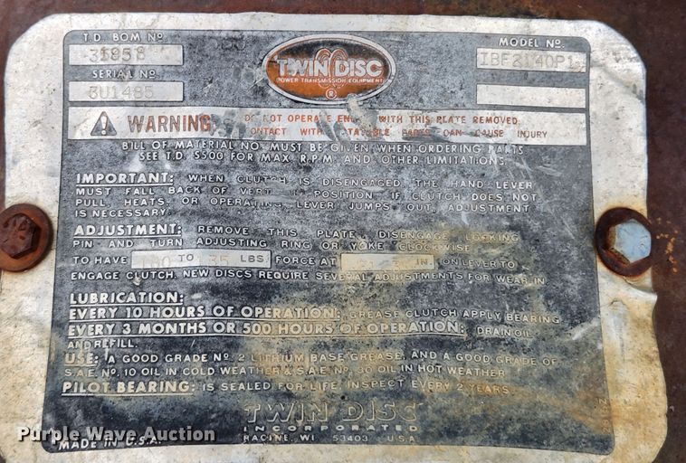 image for item JB9795 Deutz  engine