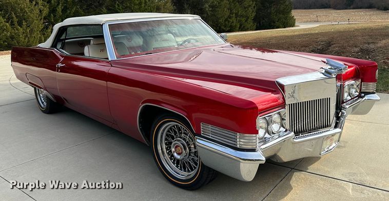 image for item JD9795 1970 Cadillac DeVille  convertible