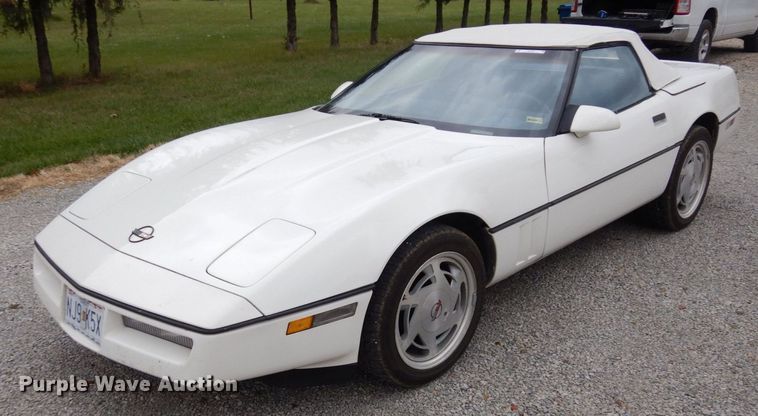 image for item JK9036 1988 Chevrolet Corvette  convertible