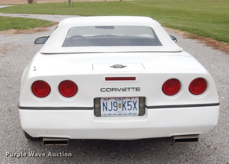 image for item JK9036 1988 Chevrolet Corvette  convertible