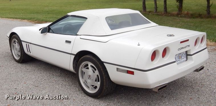 image for item JK9036 1988 Chevrolet Corvette  convertible