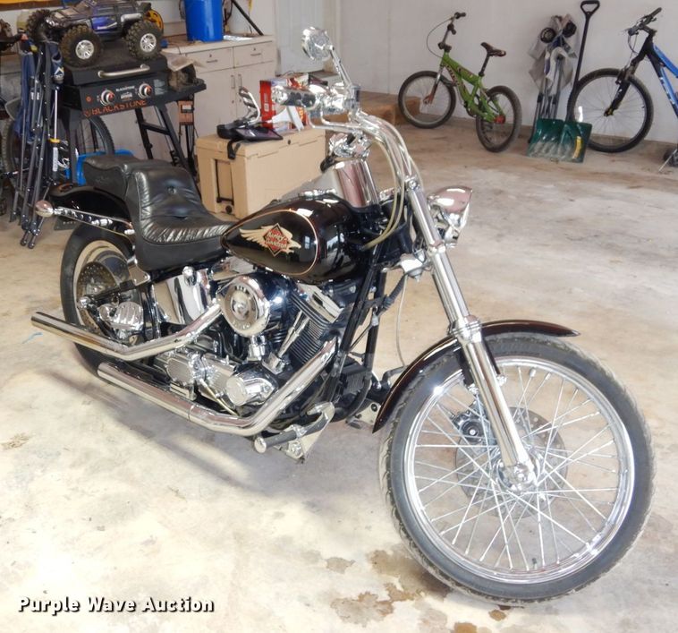 image for item JK9037 1997 Harley Davidson FXSTC Softail  motorcycle