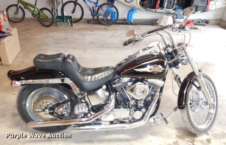 image for item JK9037 1997 Harley Davidson FXSTC Softail  motorcycle